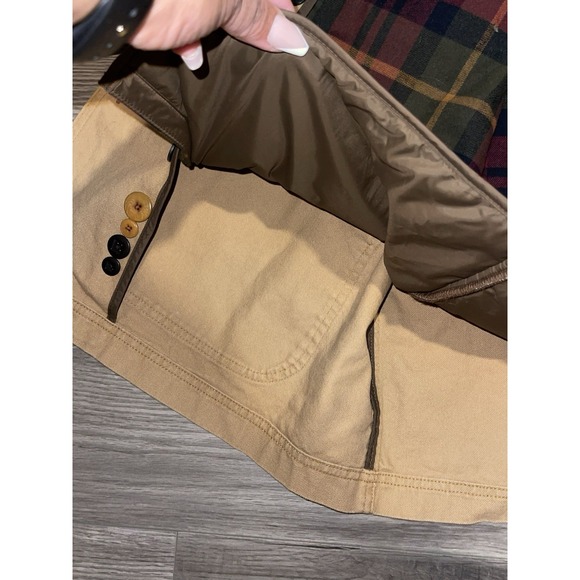 L.L. Bean VTG Original Field Coat W/ Removable Liner Men's SZ XXL Beige # 187063 - Picture 13 of 16